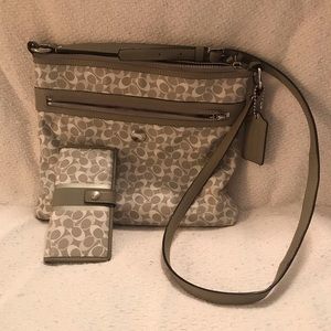 Coach crossbody & wallet